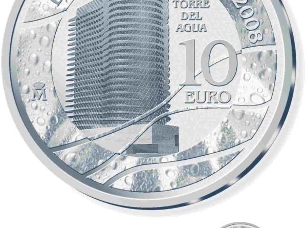 Moneda torre del agua